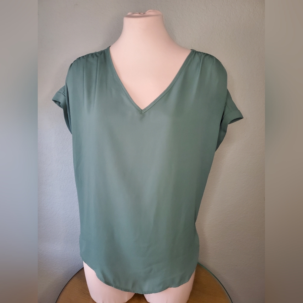 Loft Green Top Size S